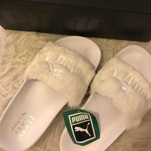 Fenty PUMA by Rihanna Faux Fur Slides